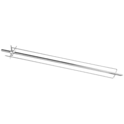 GGM Gastro Xiên Thép Không Gỉ Cho Lò Quay Gà Mini - 480x587x85mm - Thép Không Gỉ - Cho MHGEM & MHGGM