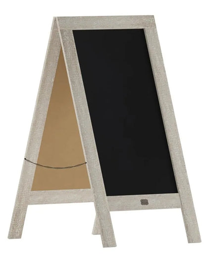Giá Bảng Phấn Nam Châm 2 Mặt Flash Furniture HGWA-GDI-CRE8-654315-GG - 50.8 x 101.6 cm, Gỗ Thông, Trắng Cổ Điển