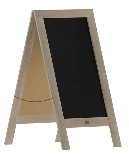 Giá Bảng Phấn Từ Tính Hai Mặt Flash Furniture HGWA-GDI-CRE8-472315-GG - 50.8cm x 101.6cm, Gỗ Thông, Màu Nâu Cổ Điển