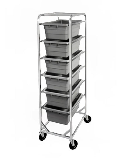 Giá Để Lug Channel AXD504L 134.6 cm Sức Chứa 4 Lug Bánh Xe Xoay Nhôm