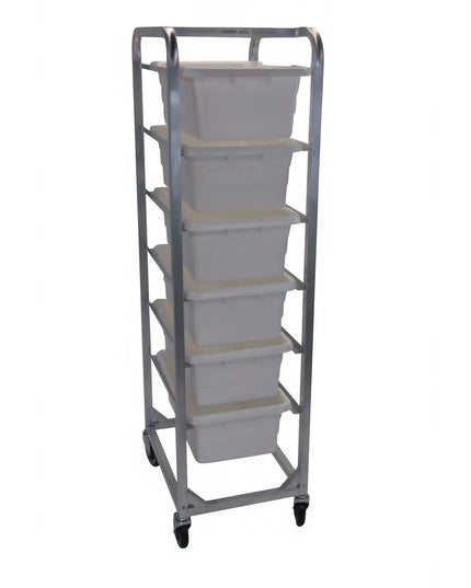 Giá Để Lug Channel AXD506L 179.1 cm Sức Chứa 6 Lug Bánh Xe Xoay Nhôm