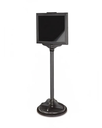 Giá Đỡ Biển Hiệu Forbes Industries Cao 137.2 cm Khung Hai Mặt 40.6 x 35.6 cm - Đế Gỗ & Avonite (6820)