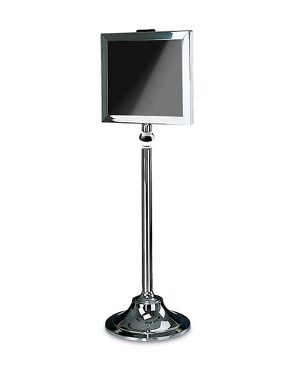 Giá Đỡ Biển Hiệu Forbes Industries Cao 141 cm Khung 40.6 x 35.6 cm - Thép Không Gỉ Đánh Bóng (6830-PS)
