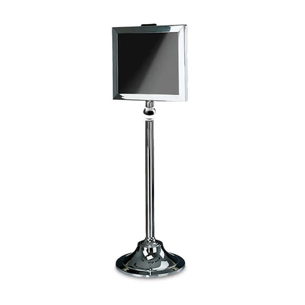 Giá Đỡ Biển Hiệu Forbes Industries Cao 141 cm Khung 40.6 x 35.6 cm - Thép Không Gỉ Đánh Bóng (6830-PS)