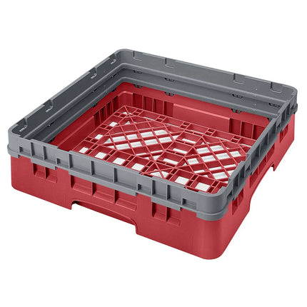 Giá Đỡ Camrack Cambro BR414163 - 1 Ngăn, 1 Thanh Nối Dài, Cao 10.2 cm, Màu Đỏ