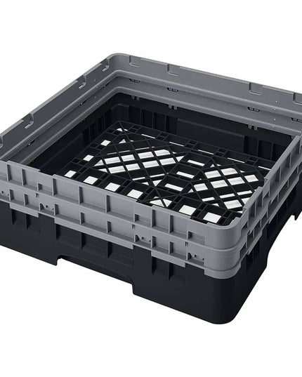 Giá Đỡ Camrack Cambro BR578110 - 1 Ngăn, 2 Thanh Nối Dài, Cao 18.4 cm, Màu Đen