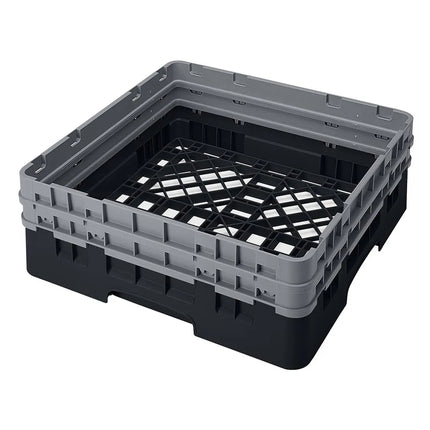 Giá Đỡ Camrack Cambro BR578110 - 1 Ngăn, 2 Thanh Nối Dài, Cao 18.4 cm, Màu Đen