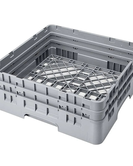 Giá Đỡ Camrack Cambro BR578151 - 1 Ngăn, 2 Thanh Nối Dài, Cao 18.4 cm, Màu Xám Nhạt