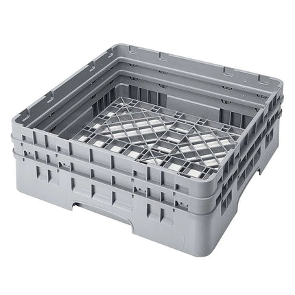 Giá Đỡ Camrack Cambro BR578151 - 1 Ngăn, 2 Thanh Nối Dài, Cao 18.4 cm, Màu Xám Nhạt