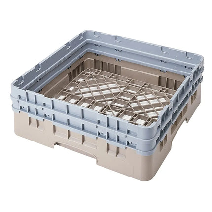 Giá Đỡ Camrack Cambro BR578184 - 1 Ngăn, 2 Thanh Nối Dài, Cao 18.4 cm, Màu Beige