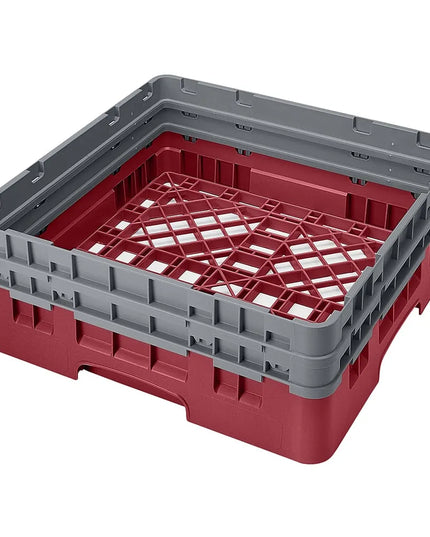 Giá Đỡ Camrack Cambro BR578416 - 1 Ngăn, 2 Thanh Nối Dài, Cao 18.4 cm, Màu Cranberry