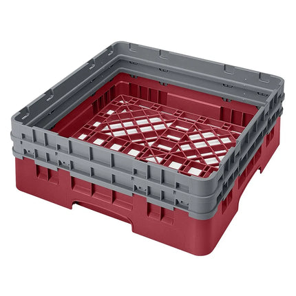 Giá Đỡ Camrack Cambro BR578416 - 1 Ngăn, 2 Thanh Nối Dài, Cao 18.4 cm, Màu Cranberry