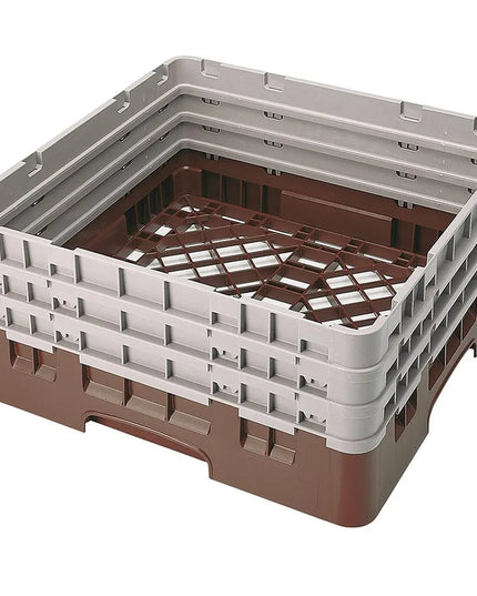 Giá Đỡ Camrack Cambro BR712167 - 1 Ngăn, 3 Thanh Nối Dài, Cao 22.5 cm, Màu Nâu