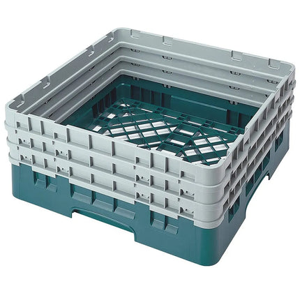 Giá Đỡ Camrack Cambro BR712414 - 1 Ngăn, 3 Thanh Nối Dài, Cao 22.5 cm, Màu Teal