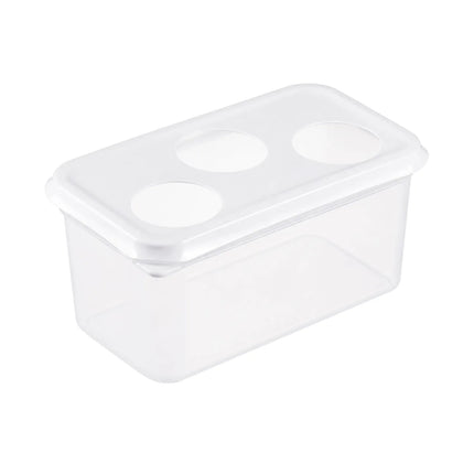 Giá Đỡ Chai Bóp 3 Ngăn Araven 01472 - Polypropylene, Màu Trắng