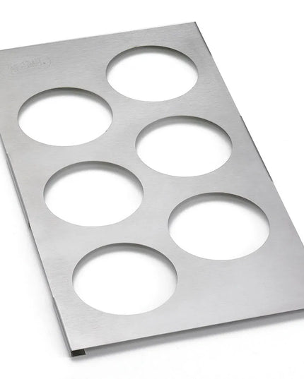 Giá Đỡ Chai Bóp Tablecraft T6 6 Lỗ Dùng Cho Khay Thực Phẩm 1/3, Inox