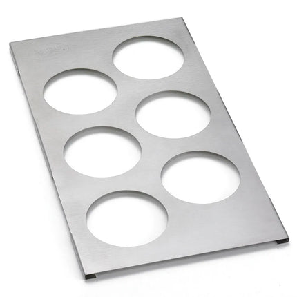 Giá Đỡ Chai Bóp Tablecraft T6 6 Lỗ Dùng Cho Khay Thực Phẩm 1/3, Inox