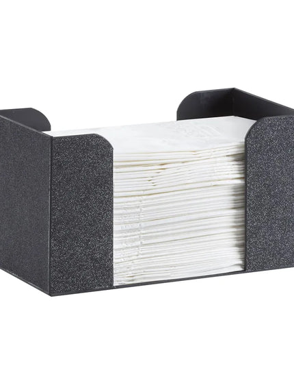 Giá Đỡ Khăn Ăn Chữ Nhật Cal-Mil 3693-13, 22.9 x 12.7 x 12.7 cm, Nhựa, Đen