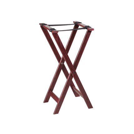 Giá Đỡ Khay Gấp American Metalcraft WTSM31 78.7 cm Dây Đai Nylon, Màu Mahogany