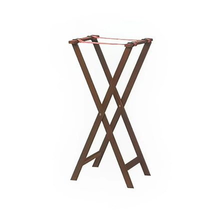 Giá Đỡ Khay Gấp American Metalcraft WTSW39 96.5 cm Dây Đai Nylon, Màu Walnut