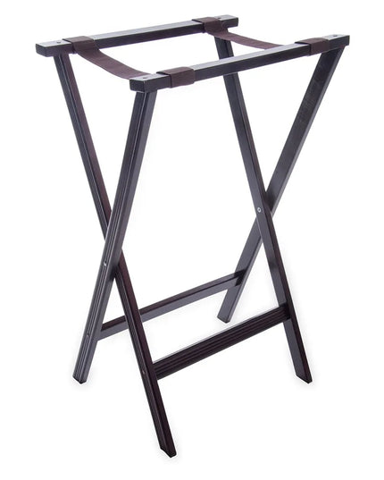 Giá Đỡ Khay Gấp Carlisle C3620W11 50.8 x 45.7 x 76.2 cm 2 Dây Đai Đen, Màu Walnut