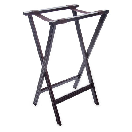 Giá Đỡ Khay Gấp Carlisle C3620W11 50.8 x 45.7 x 76.2 cm 2 Dây Đai Đen, Màu Walnut