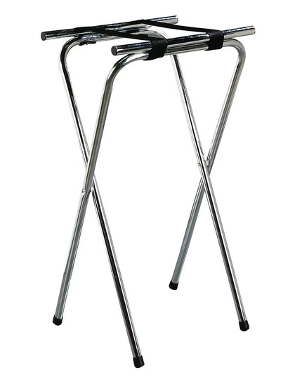 Giá Đỡ Khay Gấp Carlisle C3625T38 48.3 x 40.6 x 91.4 cm 2 Dây Đai Đen, Màu Chrome
