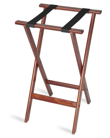 Giá Đỡ Khay Phẳng CSL 1170MAH-1 76.2 cm 2 Dây Đai Đen, Viền Bo Tròn, Màu Mahogany