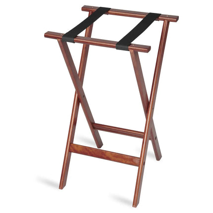 Giá Đỡ Khay Phẳng CSL 1170MAH-1 76.2 cm 2 Dây Đai Đen, Viền Bo Tròn, Màu Mahogany