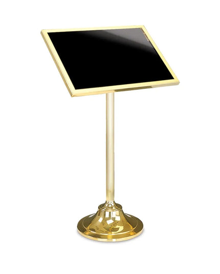 Giá Đỡ Menu Forbes Industries 6836 - Cao 125.7 cm, Khung Cửa Sổ 73.7 x 50.8 cm, Đồng Nguyên Khối