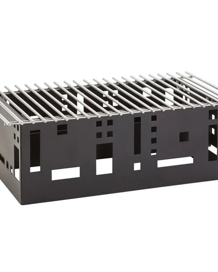 Giá Đỡ Nồi Hâm Cal-Mil 1612-22-13 Có Khay Đựng Cồn - 55.9 x 30.5 cm, Kim Loại, Đen