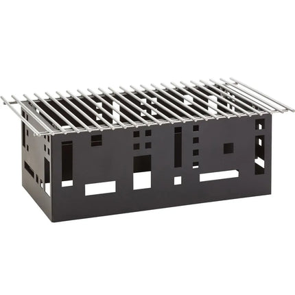 Giá Đỡ Nồi Hâm Cal-Mil 1612-22-13 Có Khay Đựng Cồn - 55.9 x 30.5 cm, Kim Loại, Đen