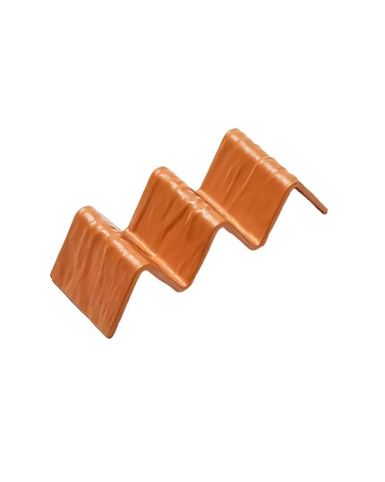 Giá Đỡ Taco American Metalcraft THMT3 Giữ 2-3 Cái, Melamine, Màu Terracotta