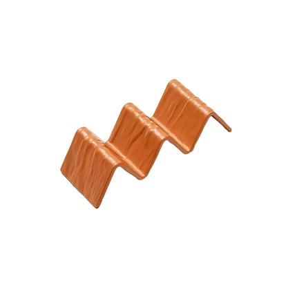 Giá Đỡ Taco American Metalcraft THMT3 Giữ 2-3 Cái, Melamine, Màu Terracotta