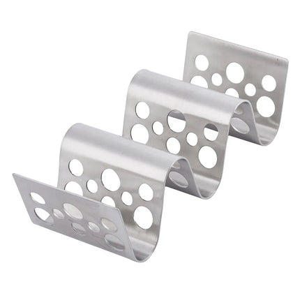 Giá Đỡ Taco Tablecraft TRSP23 Inox Hoa Văn Giữ 2-3 Taco