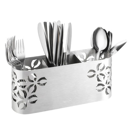 Giá Đựng Dao Muỗng Nĩa 3 Ngăn Rosseto SM263 30 cm x 8.3 cm, Inox