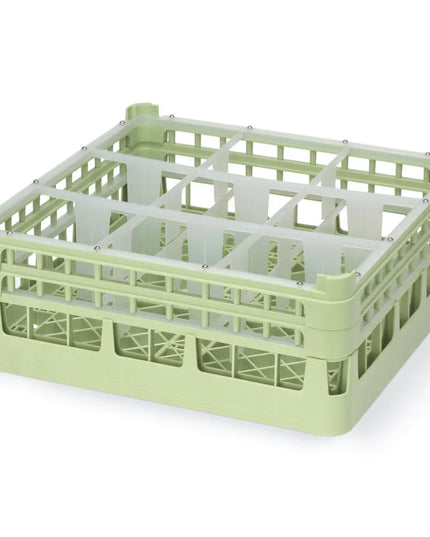 Giá Đựng Ly Signature Vollrath 52760 9 Ngăn - Màu Xanh Lá