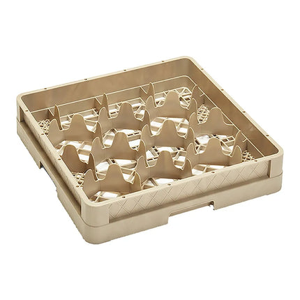 Giá Đựng Ly Traex® Rack Max Vollrath CR18 Cỡ Lớn 12 Ngăn - Màu Beige