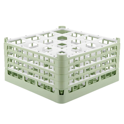 Giá Đựng Ly Vollrath Signature 5272111 16 Ngăn - Xanh Lá