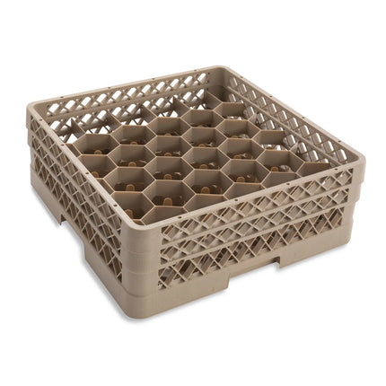 Giá Đựng Ly Vollrath TR12HA Traex® Rack Max® Cỡ Lớn 30 Ngăn - 2 Thanh Nối, Beige