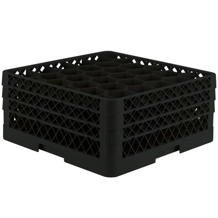 Giá Đựng Ly Vollrath TR12HHH Rack Max 30 Ngăn - 3 Thanh Nối, Đen