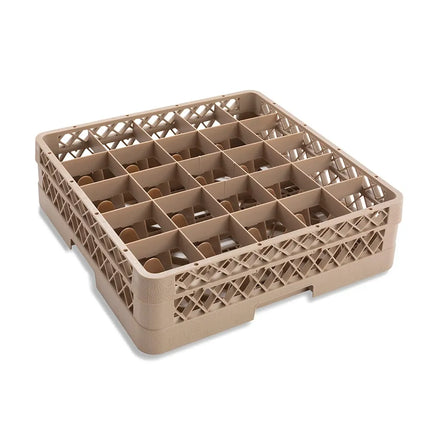 Giá Đựng Ly Vollrath TR6B Traex® 25 Ngăn - 1 Thanh Nối, Beige