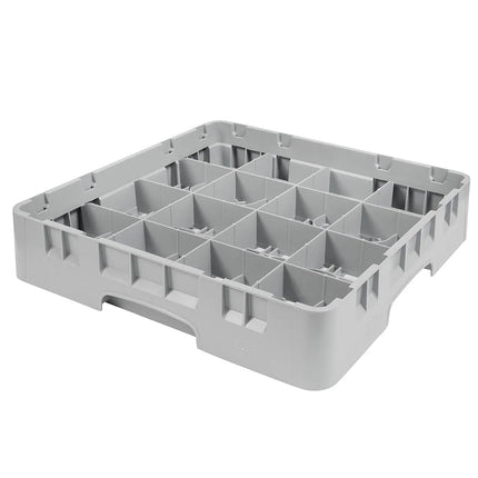 Giá Đựng Tách/Ly Cambro Camrack® 16C258151 16 Ngăn - Xám Nhạt