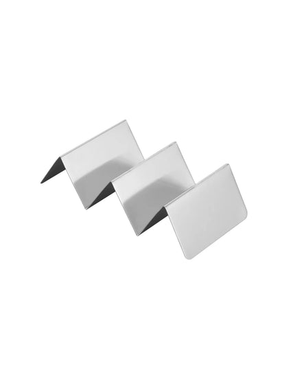 Giá Đựng Taco American Metalcraft TSH3 3 Ngăn, Bề Mặt Mờ/Inox
