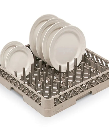 Giá Rổ Chốt Đĩa/Khay Máy Rửa Chén Vollrath TR-3-08 Cỡ Đầy Đủ Hở Đáy Và Hông - Vàng