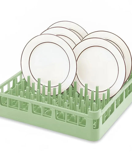 Giá Rổ Đĩa Máy Rửa Chén Vollrath 5267210 Cỡ Đầy Đủ 50.2 x 50.2 cm - Xanh Lá