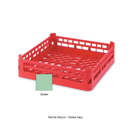 Giá Rổ Hở Hai Đầu Máy Rửa Chén Vollrath 5267010 Cỡ Đầy Đủ Thấp 50.2 x 50.2 cm - Xanh Lá