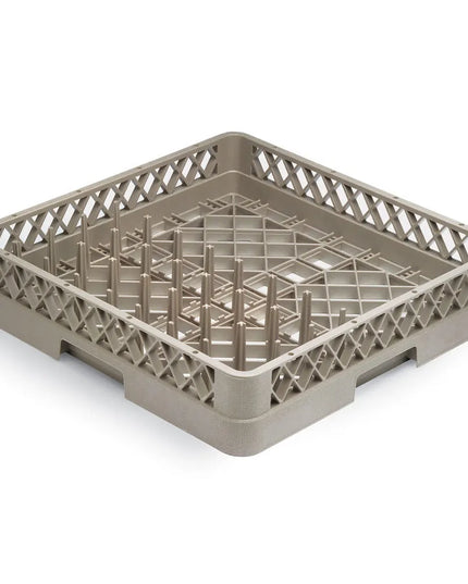 Giá Rổ Kết Hợp Máy Rửa Chén Vollrath TR15 Cỡ Đầy Đủ Nửa Hở Nửa Chốt - Be
