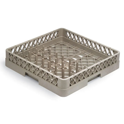 Giá Rổ Kết Hợp Máy Rửa Chén Vollrath TR15 Cỡ Đầy Đủ Nửa Hở Nửa Chốt - Be