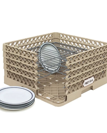 Giá Rổ Máy Rửa Chén Vollrath PM2011-6 Chứa 20 Đĩa 6 Thanh Nối - Be